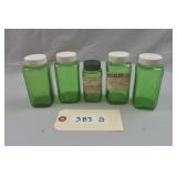 Vintage Apothecary Jars by Duraglas