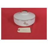 Vintage Hall Casserole Dish W/ Rx & Caduceus Emble