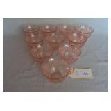 Federal Pink Sharon / Cabbage Rose Cups