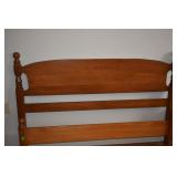 Maple Full Size Bed Frame w/head and foot board