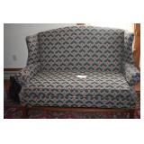 Johnston Benchworks Brand Wingback Love Seat