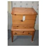 Pine Sugar Chest by Harry Lee Stover Dayton, Va