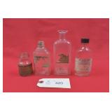 Vintage Centerburg Ohio Medicine Bottles