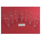 Vintage Libbey Pharmacy/Physician Pilsner Glasses
