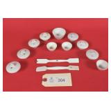 Coors USA Porcelain Lab Crucibles& Spatulas