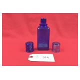 John Wyeth & Bro. Cobalt Blue Medicine Bottle