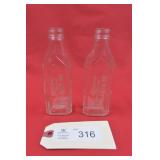 Knoxall Glass Medicine Bottles