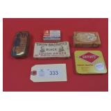 Antique Cold Medicine Boxes & Tins