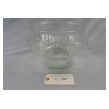 Vintage Jeannette Glass "Fruit clear" Punch Bowl