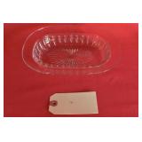 Heisey Double Butter Dish in Colonial Pattern