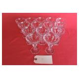 Heisey 4" Shallow Champagne Stem 359 Glasses
