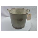 Galvanized Milk Bucket