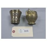 Vintage Bronze Mortar & Pestles