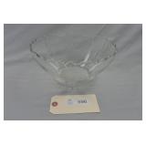 Plantation Pressed Glass Punch Bowl