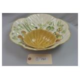 Los Angles Pottery Ceramic Chip & Dip Bowl