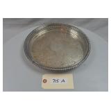 W.M. Rogers Silver Plated Serving Tray.