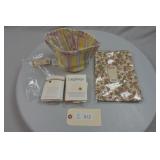 Longaberger 2006 Purple Picket Pail Basket Liner (