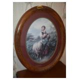 Oval & Octagon Framed Victorian Pictures
