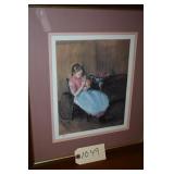 Framed Pictures and Cross Stitch