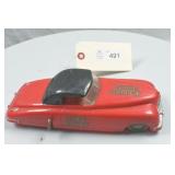 Saunders Windup Fire Chief Car Circa 1950