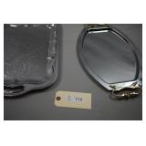 Vintage Kromex Serving Tray  & Silver plated Tray