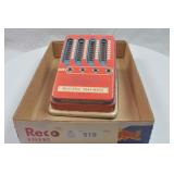Vintage Wolverine Tin Litho Toy Adding Machine.