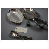 Silver-Plate Oval Serving Dishes