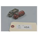 Tootsietoy Oil tanker Truck, & Box Truck