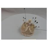 Porcelain Half Doll Pin Cushon