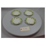 R.S. Prussia Porcelain Berry/Dessert Bowls/Plates