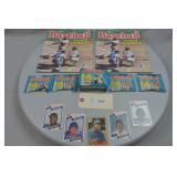 Topps baseball Sticker Yearbooks & Unopened Sticke