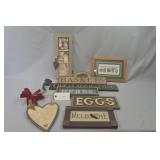 Various Country D©cor Wall Art Lot 1
