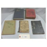 Vintage & Antique Hymnals & Revival Praise Books