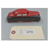 Vintage Hubley Hard Plastic Fire Chief Car