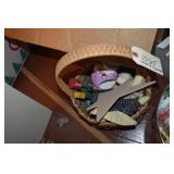 Misc Christmas Decorations, tins and boxes