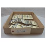 Possibly 'Flower Lotto' Game Cards