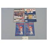 Cleveland Indians Official Souvenir Score Cards 19