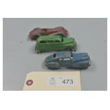 Manoil & Tootsie Metal Toy Cars