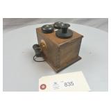 Vintage Working Crank Phone Pencil Sharpener