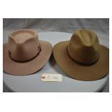 Akubra - Kiandra 58 and Stockman 56 Hats