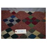 Antique Hired Hand's Quilt 80' x 70'