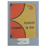Sunbury Ohio Book of History 1816 - 1966