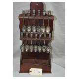 Bicentennial 13 Colonies Spoon Collection (plated)