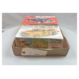 Plastic Models 41 Plymouth & 55 Ford Pick-Up