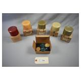 Longaberger Pint Size Pillar Candle & Misc Votive