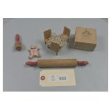 'Table and Chairs for Dolly' by Rust Craft of Bo