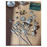 Miniature Dish Carrier, Victrola Phonograph, Dishe