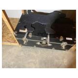 Salior Trunk & Wood cutout Dog