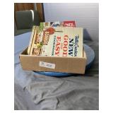 Cookbooks"  Betty Crocker, Practial Paleo, & Whol