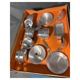 Vintage Toy Aluminum Child